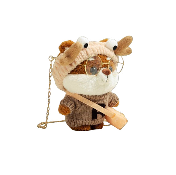 Cute Plush Bear Doll Bag – Adorable Crossbody