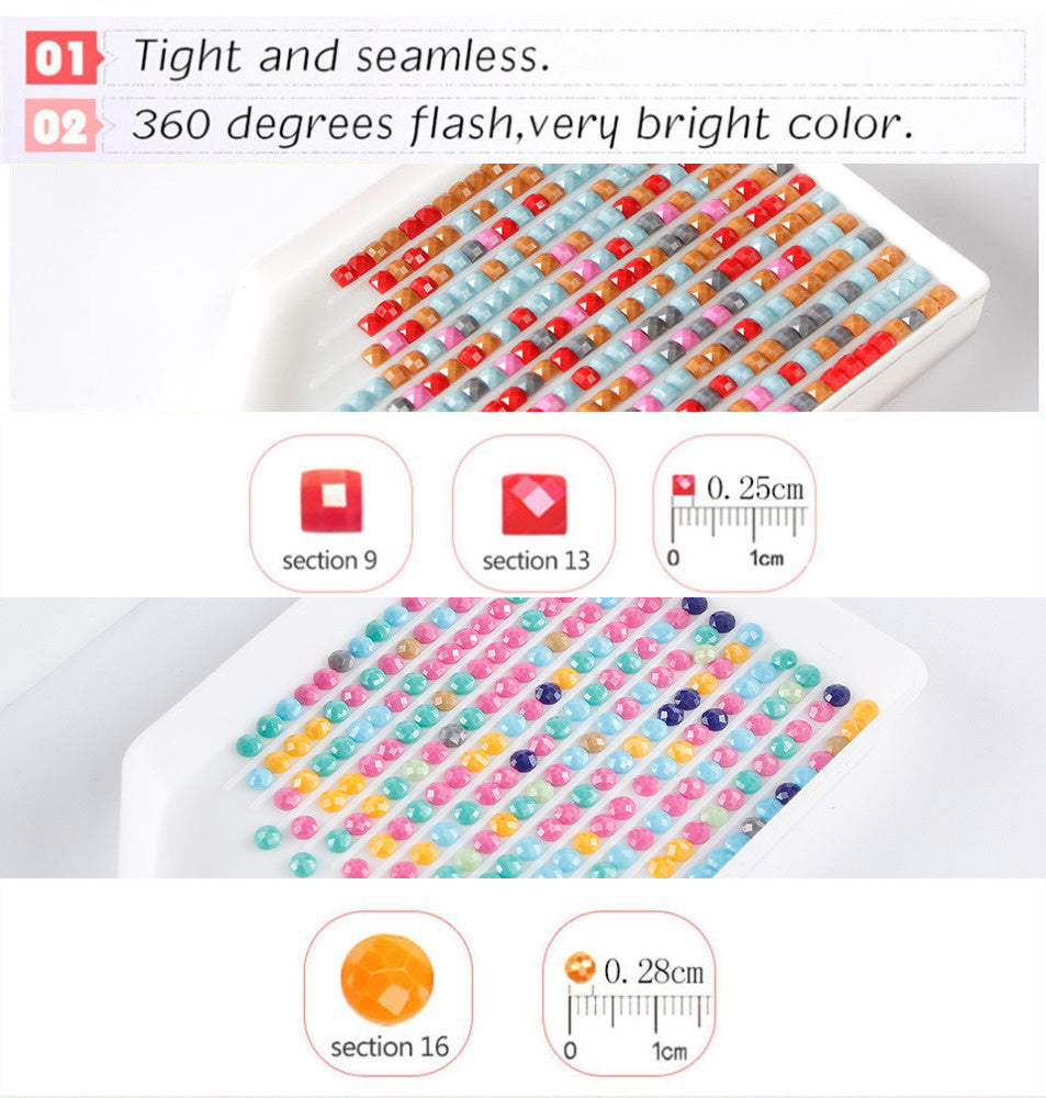 Christmas Diamond Painting Kit – Handmade Embroidery Mosaic Gift/ Decoration