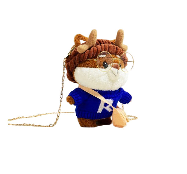 Cute Plush Bear Doll Bag – Adorable Crossbody