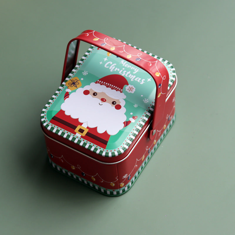 Retro Style Christmas Portable Iron Box