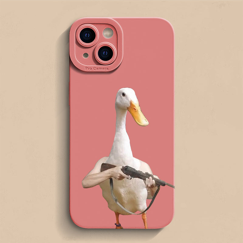 Anti-fall Funny Duck Phone Case (11-15)