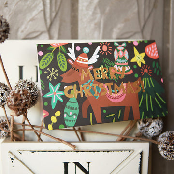 Christmas wishes greeting card