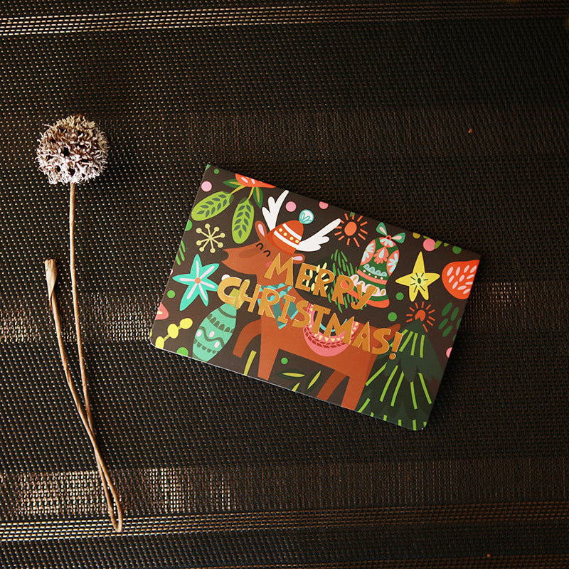 Christmas wishes greeting card
