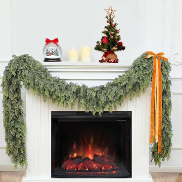 Christmas Faux Cedar Soft Rubber Decoration