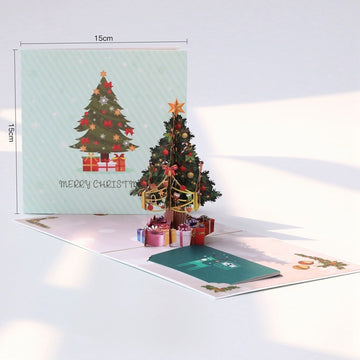 3D Christmas Tree Greeting Card
