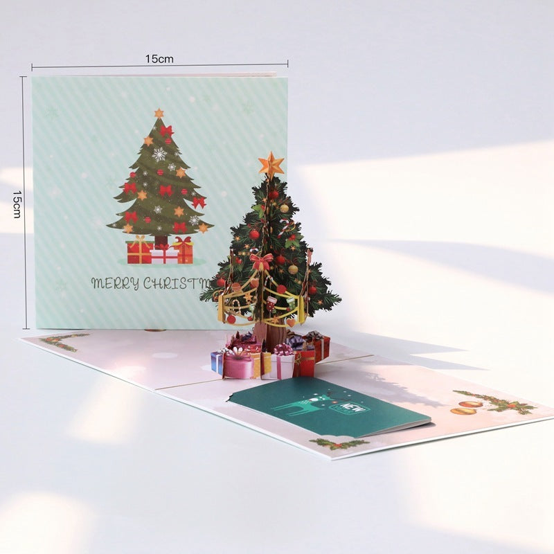 3D Christmas Tree Greeting Card