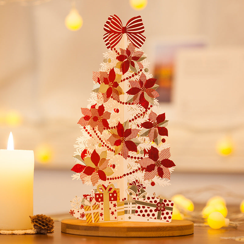 3D Christmas Pop-Up Greeting Card