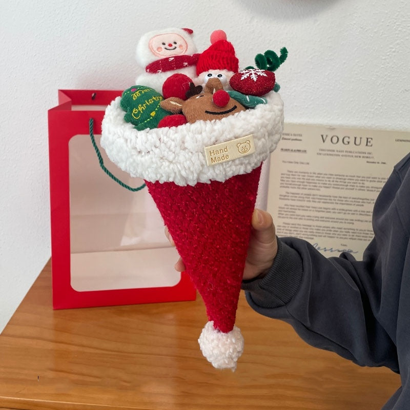 Christmas Cartoon Doll Bouquet