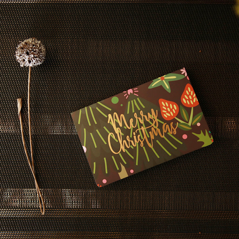 Christmas wishes greeting card