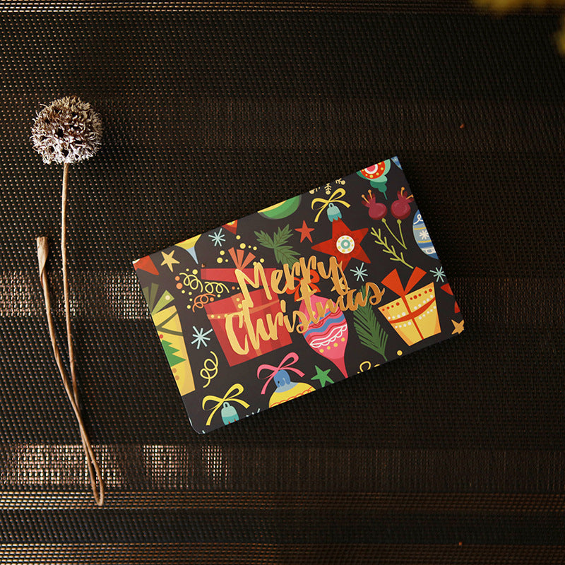 Christmas wishes greeting card