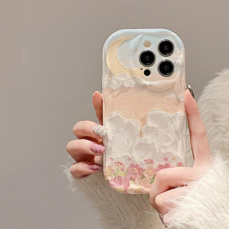 Cloud Flower Sea Protective Phone Case （11-16）
