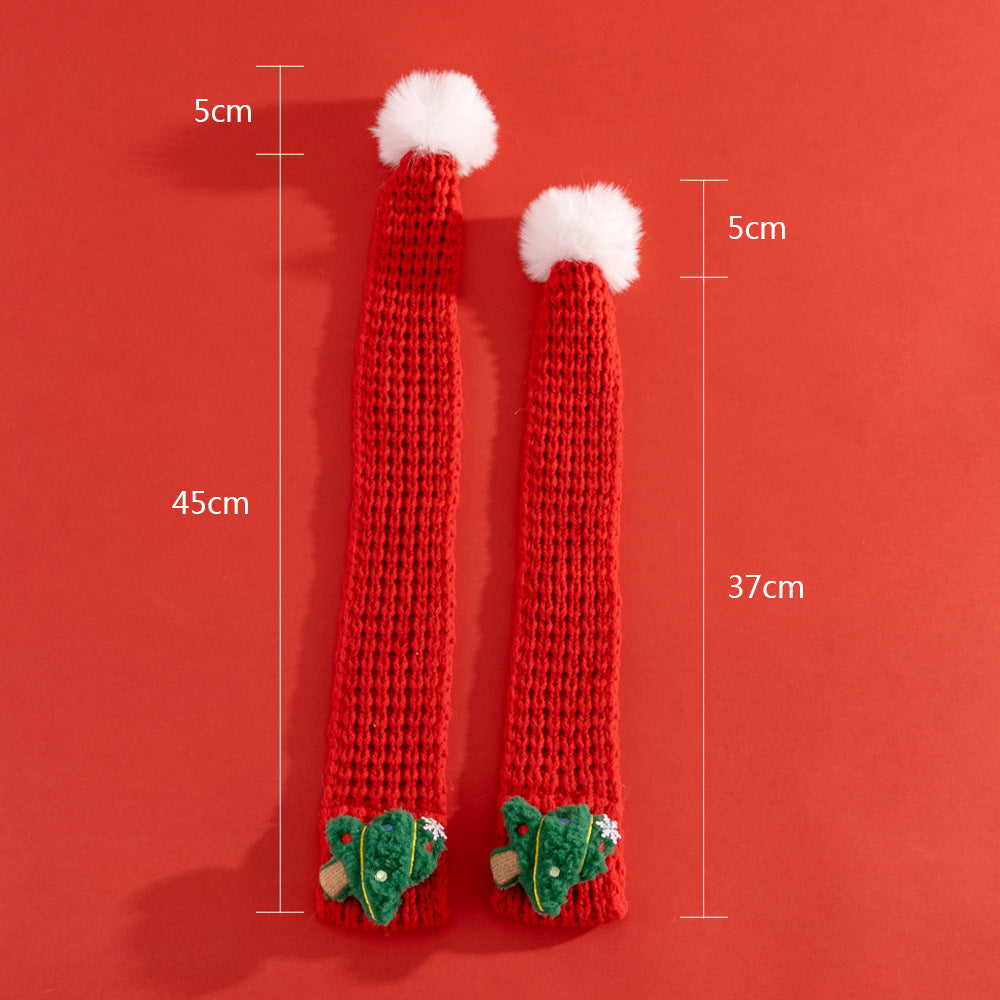 Christmas Cat Scarf – Cozy Holiday Pet Decoration