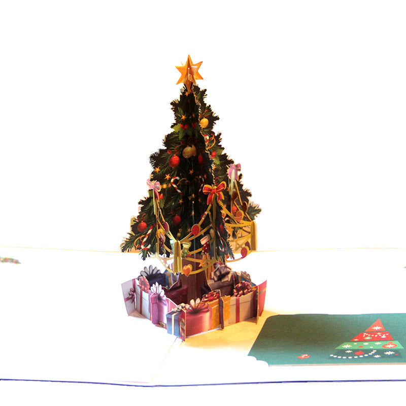 3D Christmas Tree Greeting Card