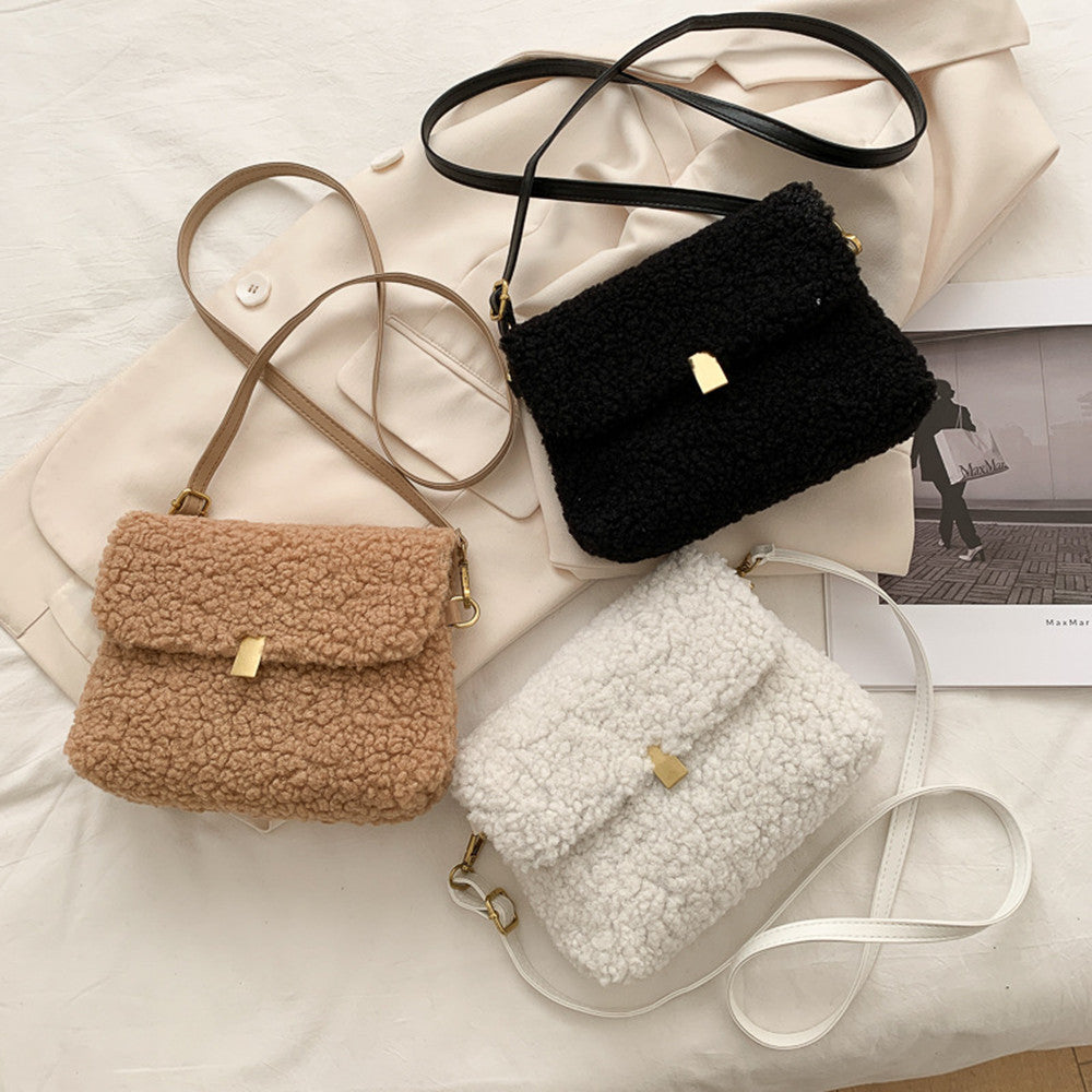 Trendy Fashionable Plush Small Bag