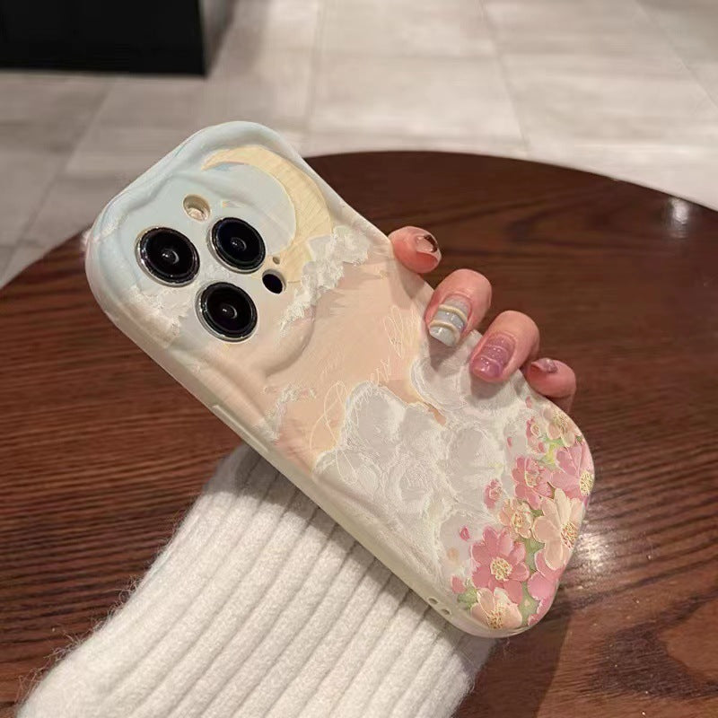 Cloud Flower Sea Protective Phone Case （11-16）