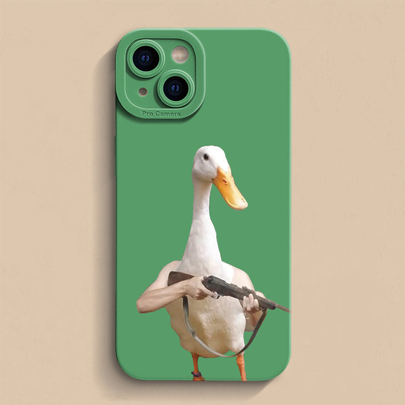 Anti-fall Funny Duck Phone Case (11-15)