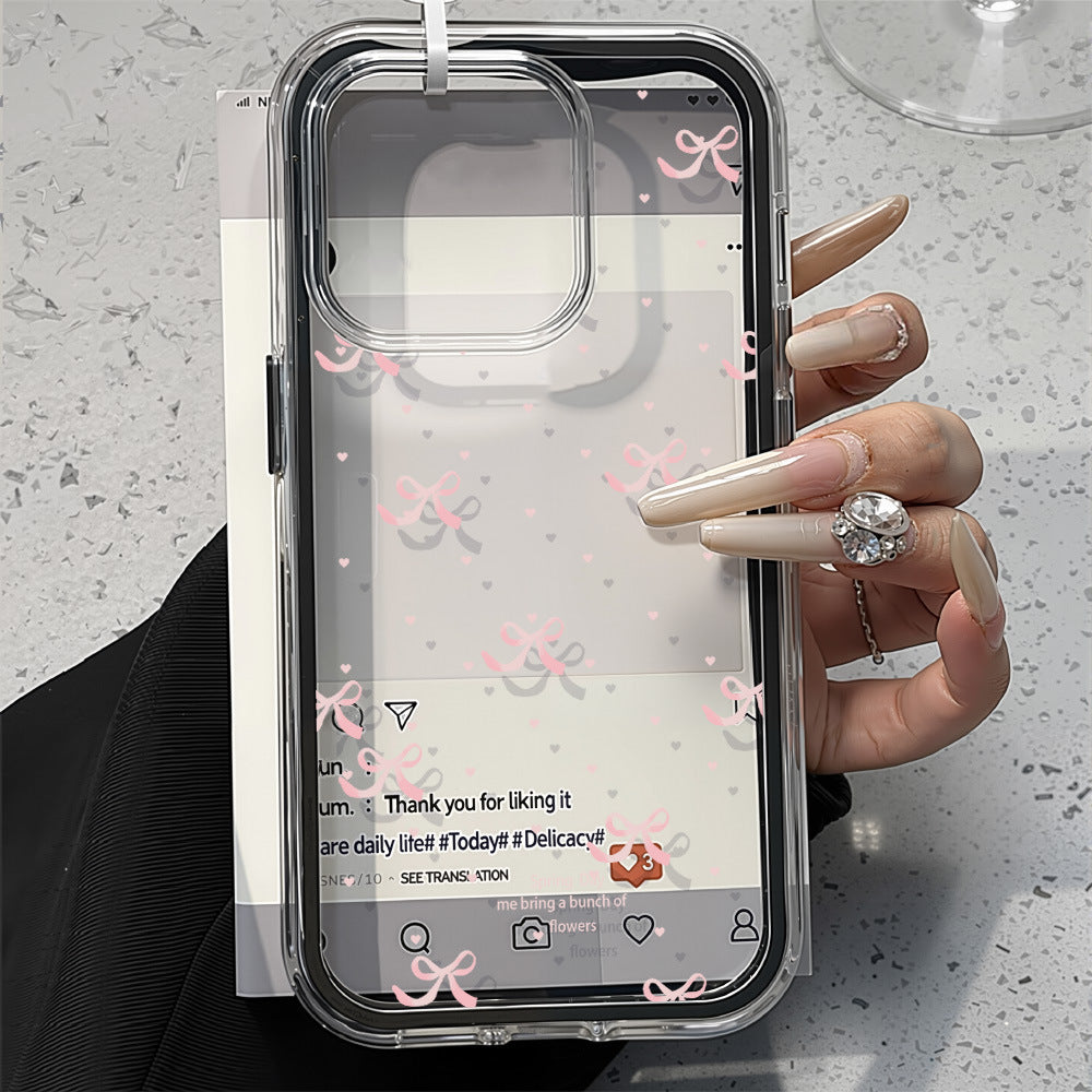 Full-Screen Bow Phone Case (11-17)