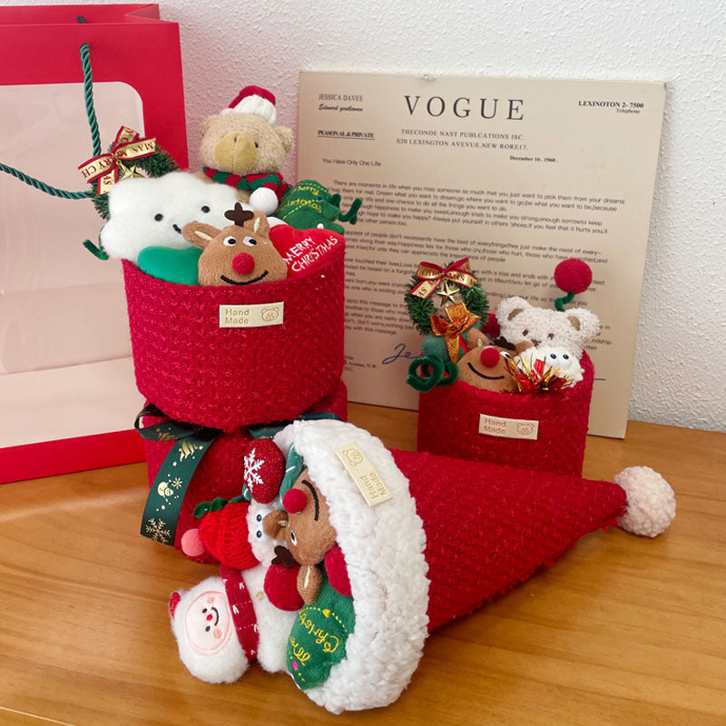 Christmas Cartoon Doll Bouquet