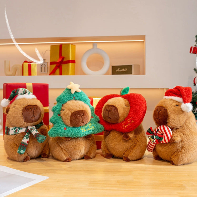 Capabala Cute Christmas Plush – Creative Holiday Gift Doll