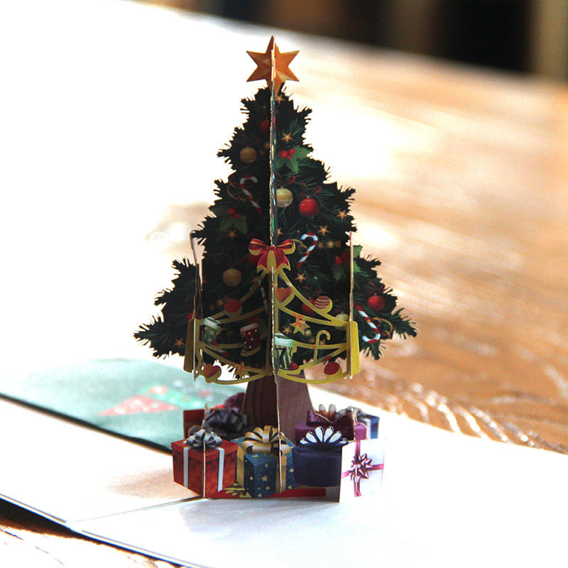 3D Christmas Tree Greeting Card