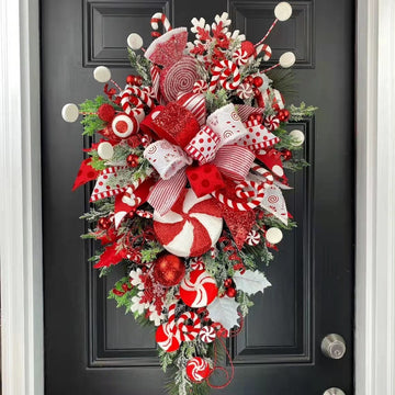 Christmas Upside Down Tree Door & Wall Hanging Decoration