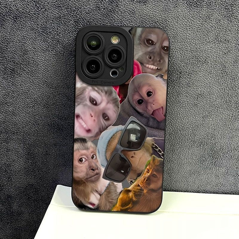 Trendy Monkey Phone Case (14-16)