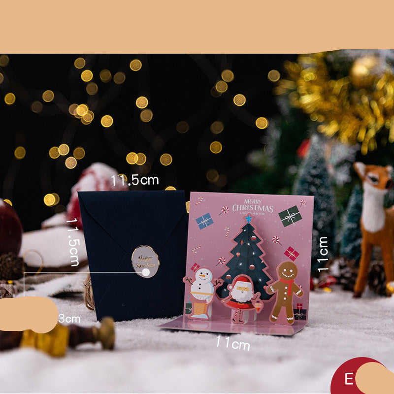 3D Greeting Card | Creative Christmas Eve