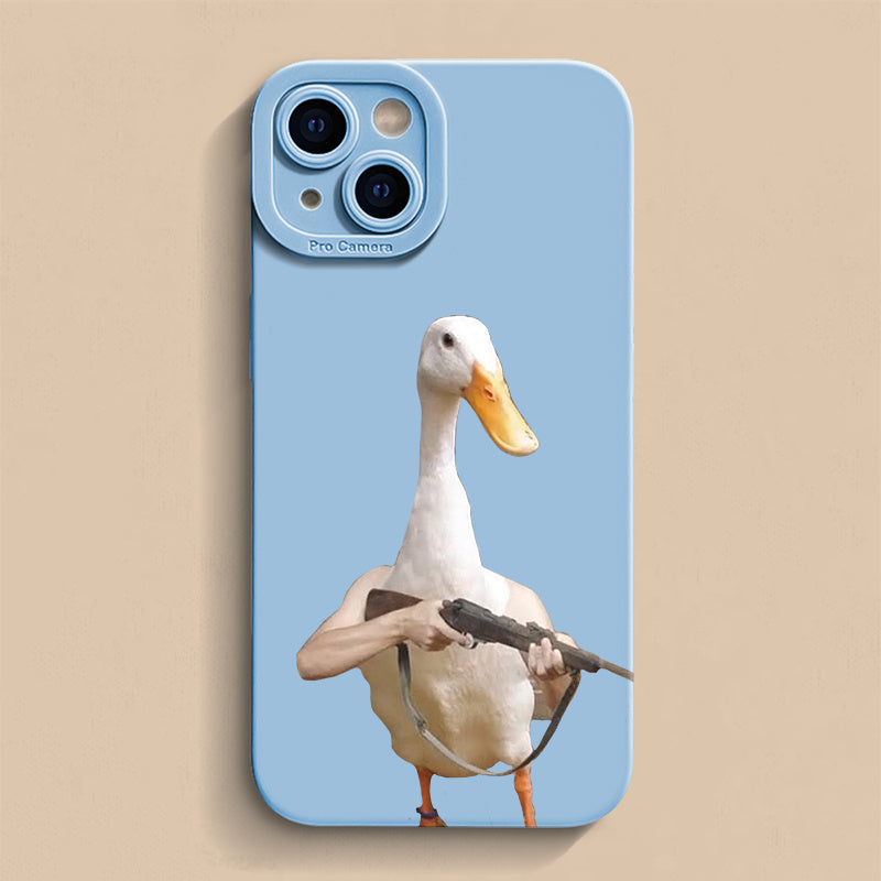 Anti-fall Funny Duck Phone Case (11-15)