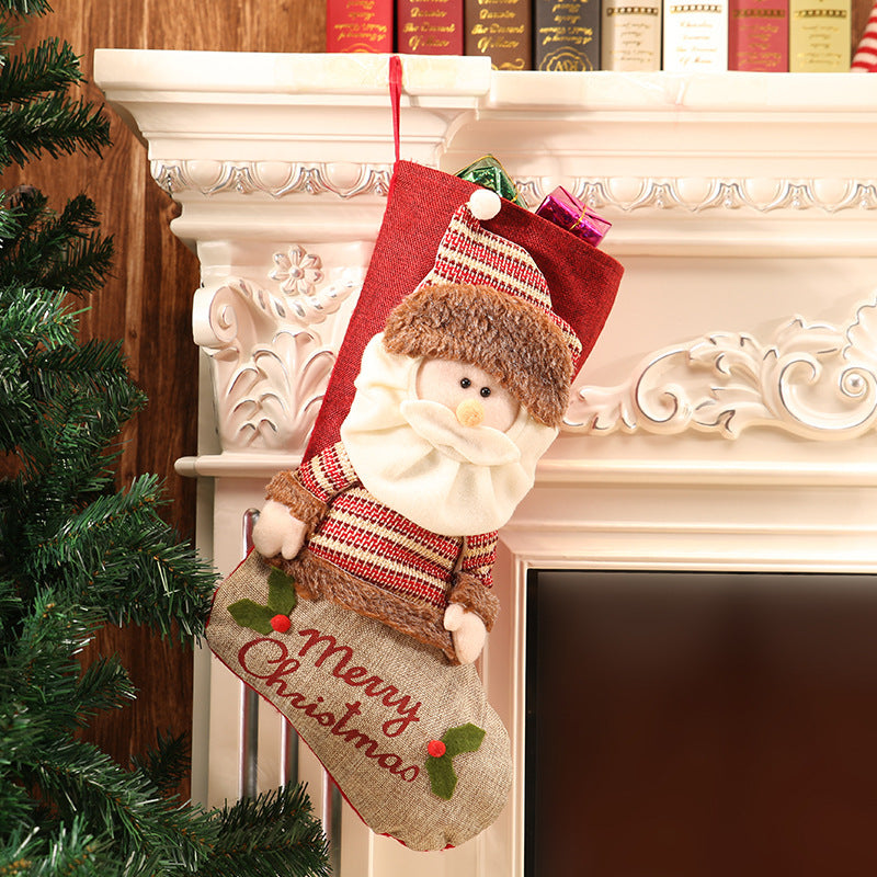 Christmas Supplies Gift Bag Ornaments Pendant Socks