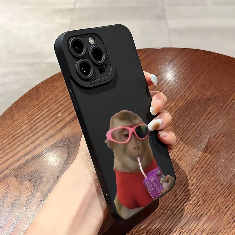 Trendy Monkey Phone Case (14-16)