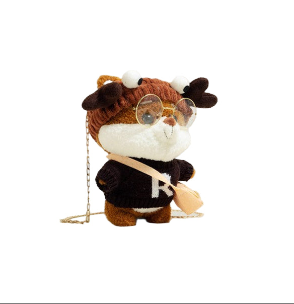 Cute Plush Bear Doll Bag – Adorable Crossbody