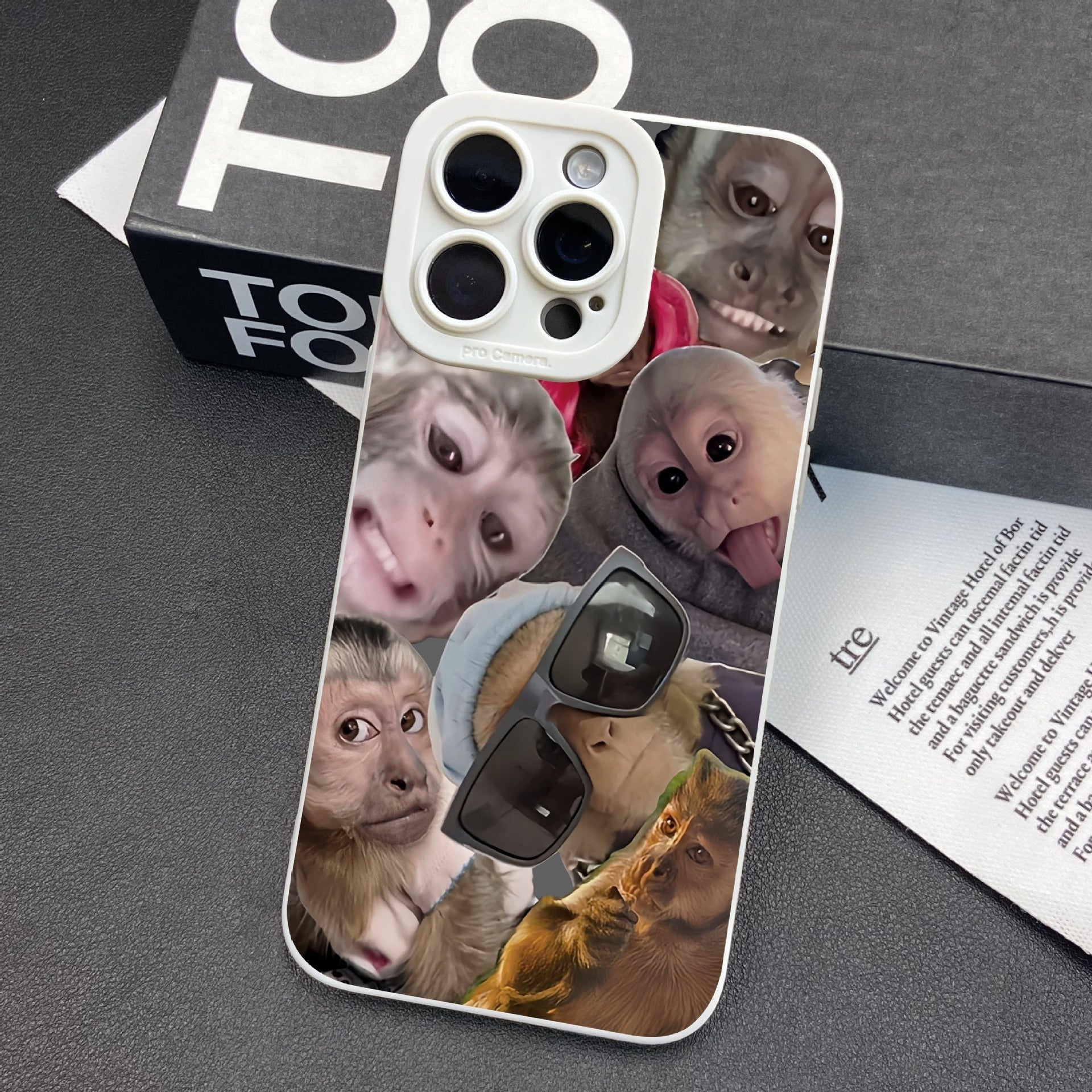 Trendy Monkey Phone Case (14-16)