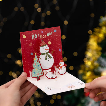 3D Greeting Card | Creative Christmas Eve