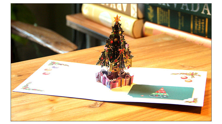 3D Christmas Tree Greeting Card