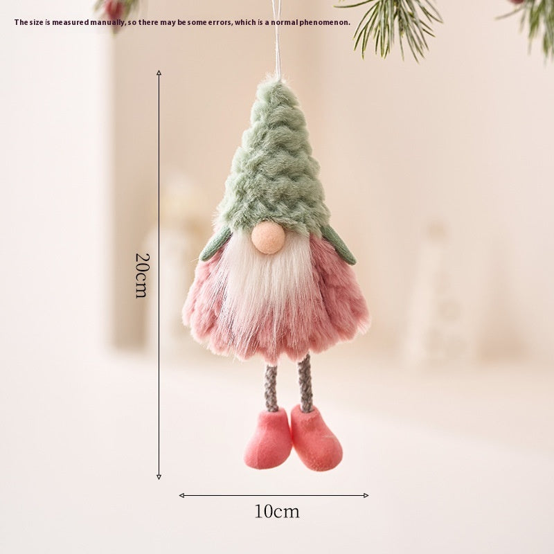 Cute Santa Claus & Snowman Dolls – Christmas Tree Hanging Pendants