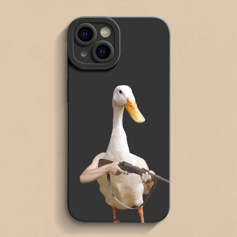 Anti-fall Funny Duck Phone Case (11-15)