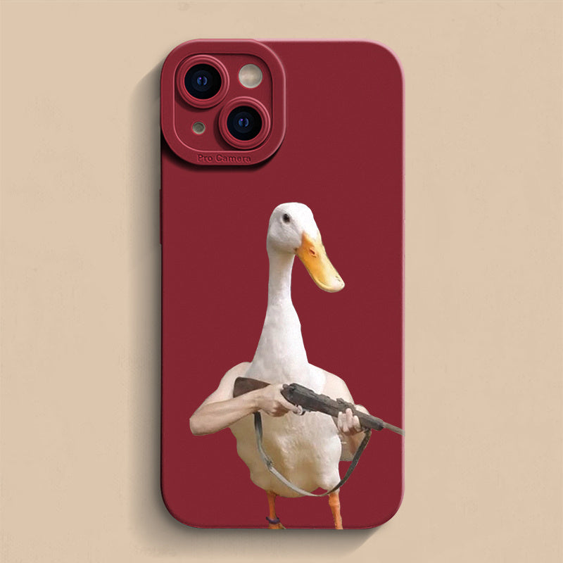 Anti-fall Funny Duck Phone Case (11-15)