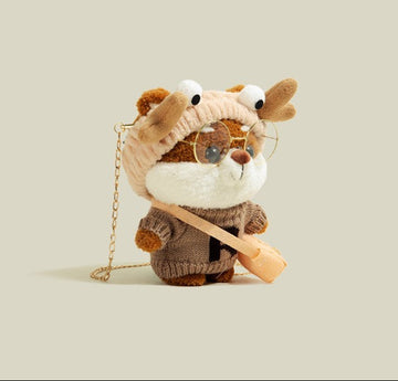 Cute Plush Bear Doll Bag – Adorable Crossbody