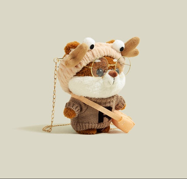 Cute Plush Bear Doll Bag – Adorable Crossbody
