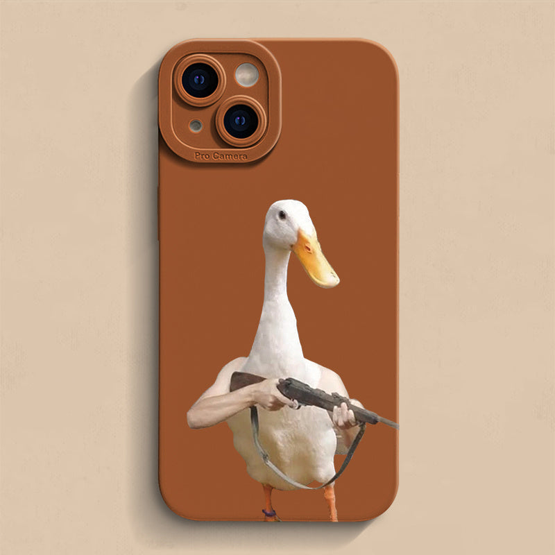 Anti-fall Funny Duck Phone Case (11-15)