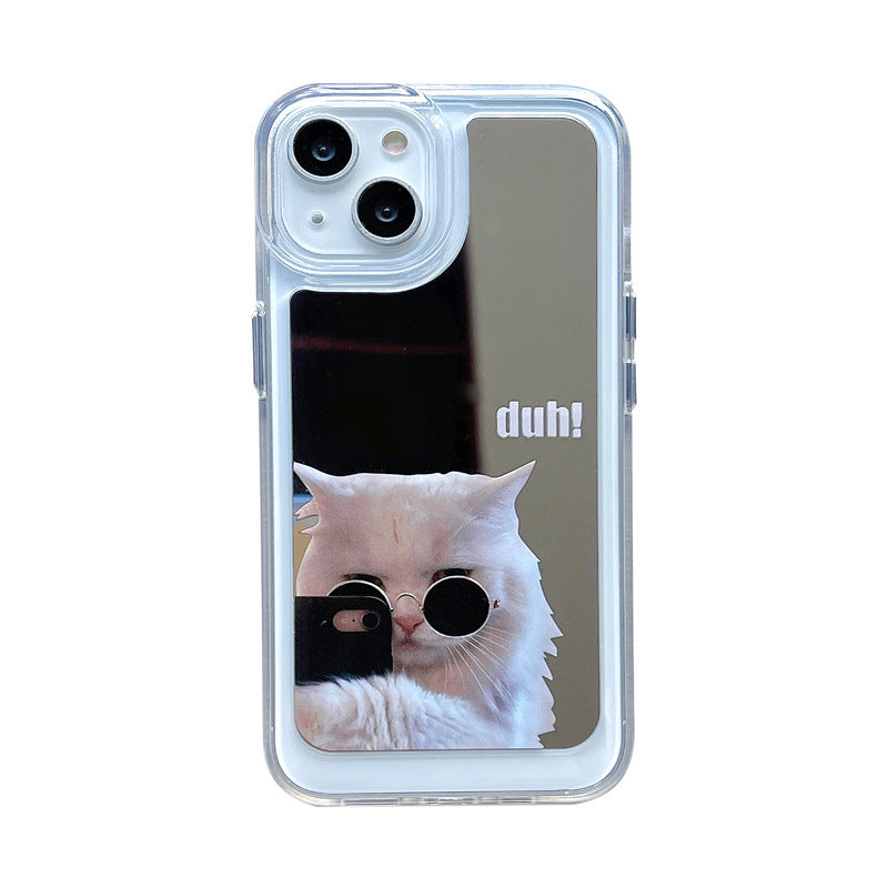 Funny And Cute Pet Dog/Cat Mirror Phone Case (11-16)