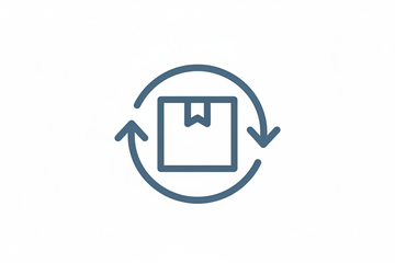 跟前面的 退货图标风格一致