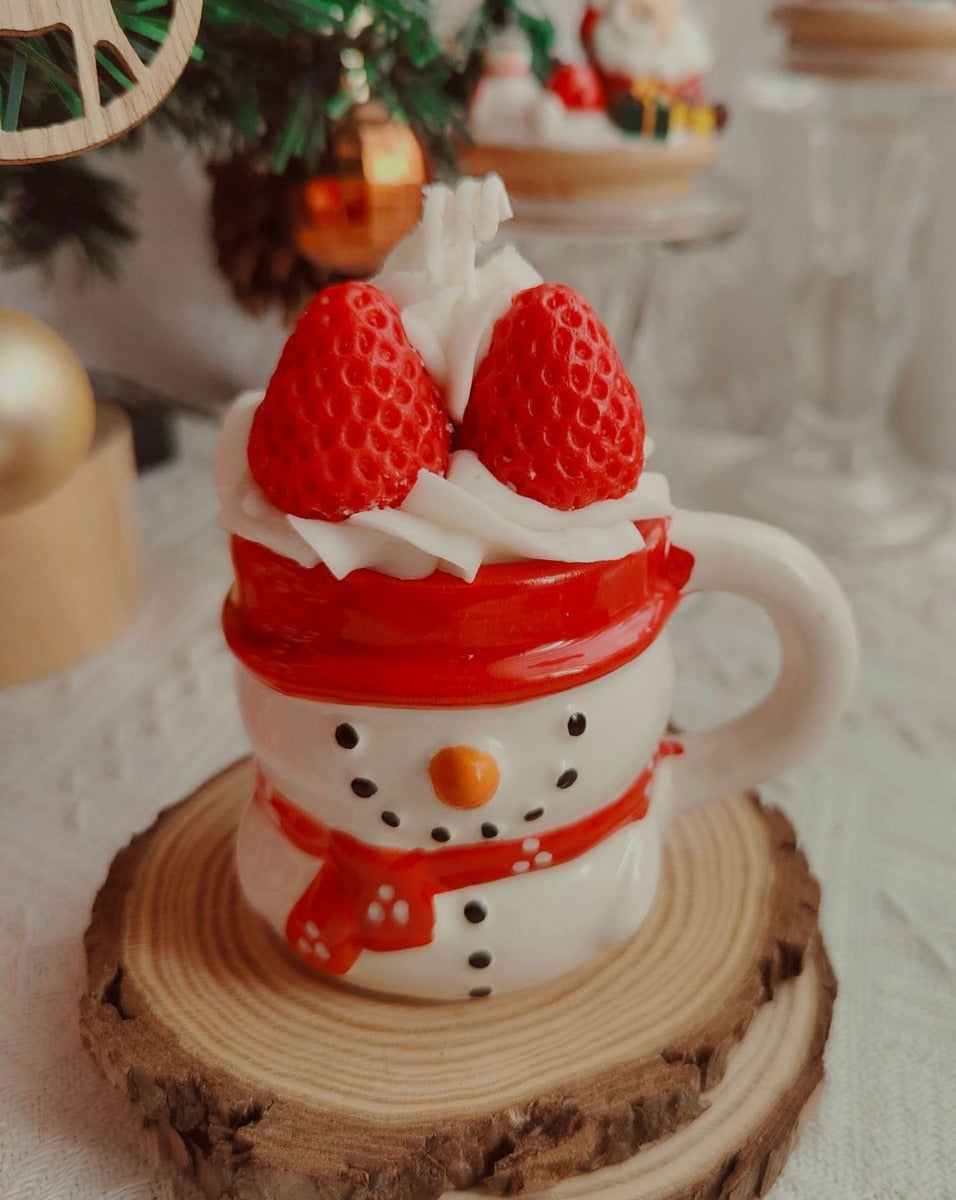 Santa Claus Ceramic Cup Aromatherapy Candle Gift Box