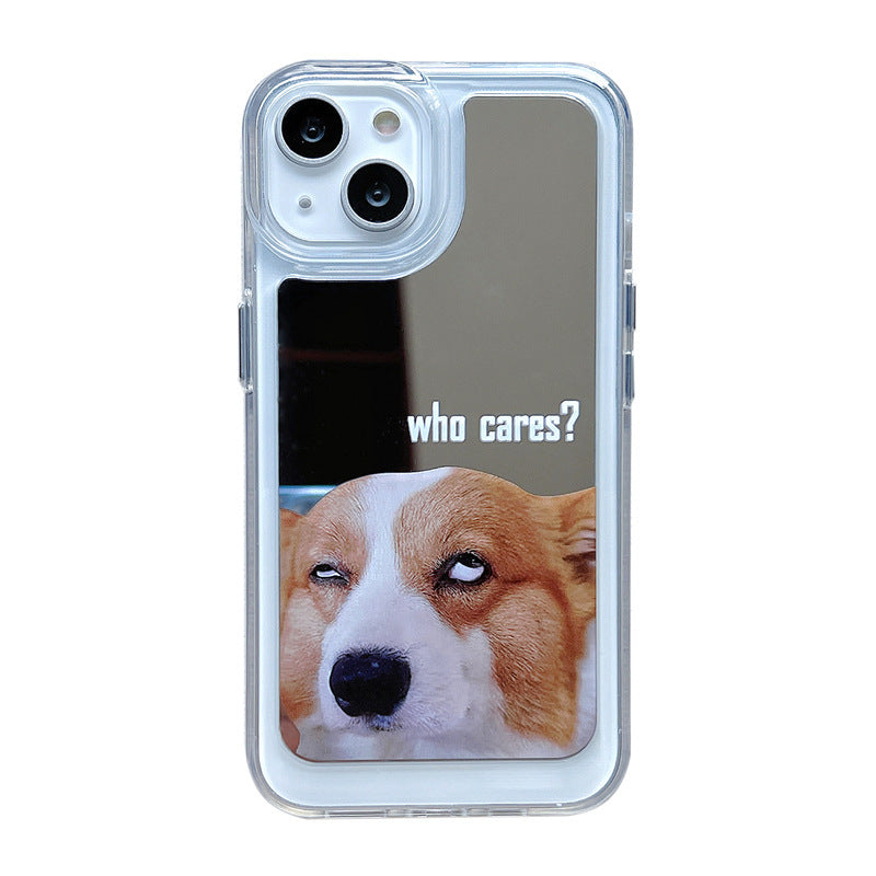 Funny And Cute Pet Dog/Cat Mirror Phone Case (11-16)