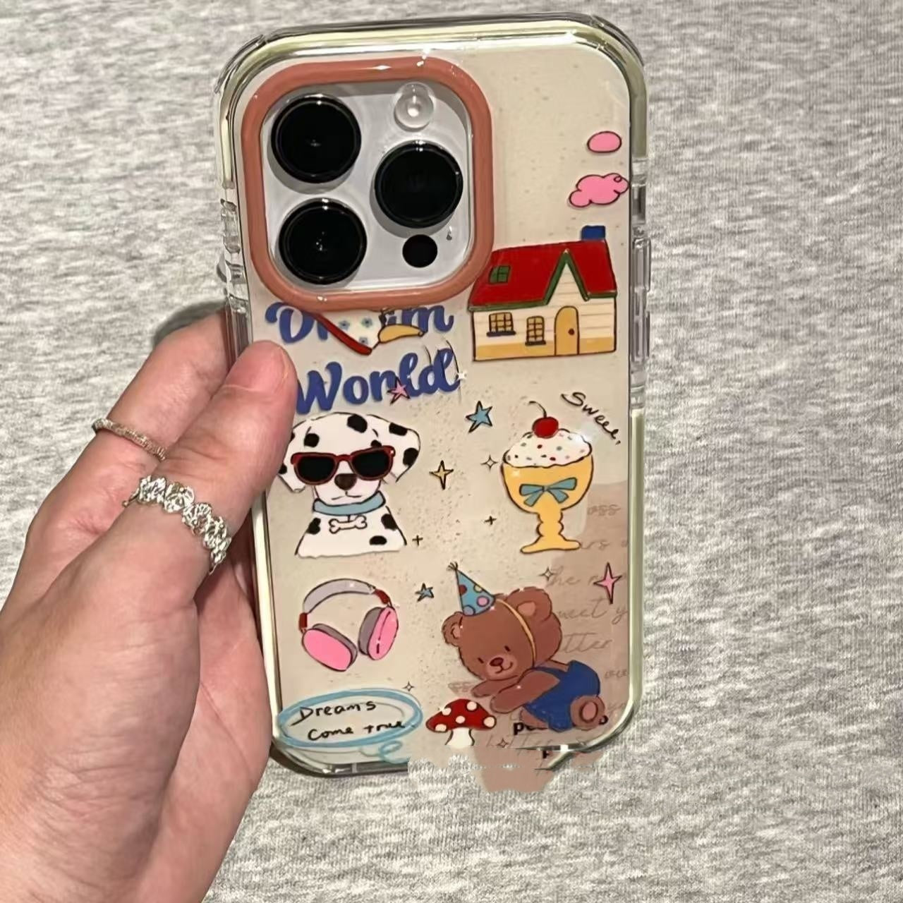Retro Cute Dog Party Phone Case (13-16)