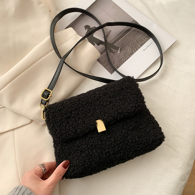 Trendy Fashionable Plush Small Bag