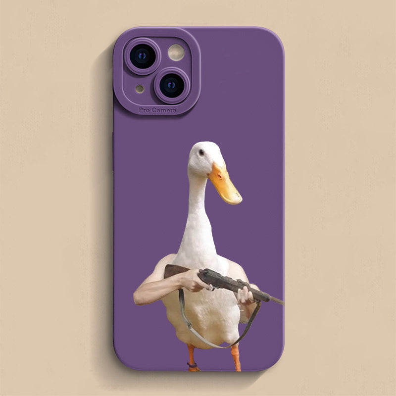 Anti-fall Funny Duck Phone Case (11-15)