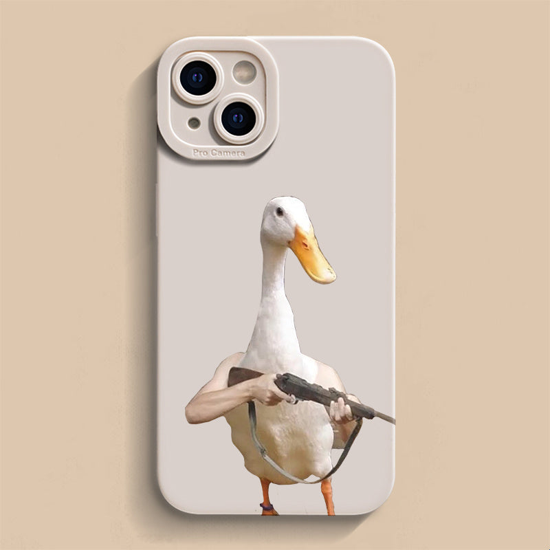 Anti-fall Funny Duck Phone Case (11-15)