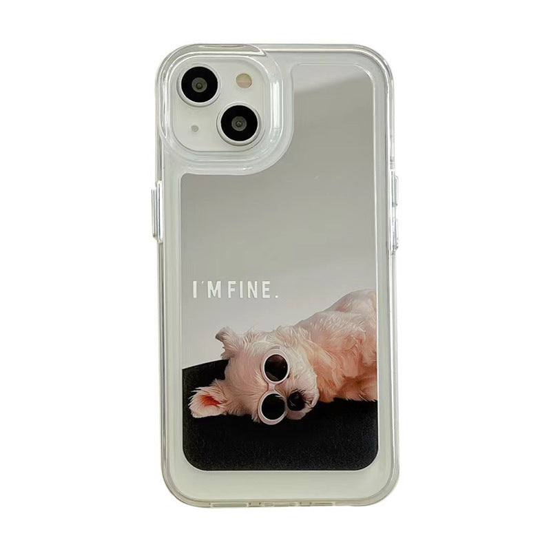 Funny And Cute Pet Dog/Cat Mirror Phone Case (11-16)