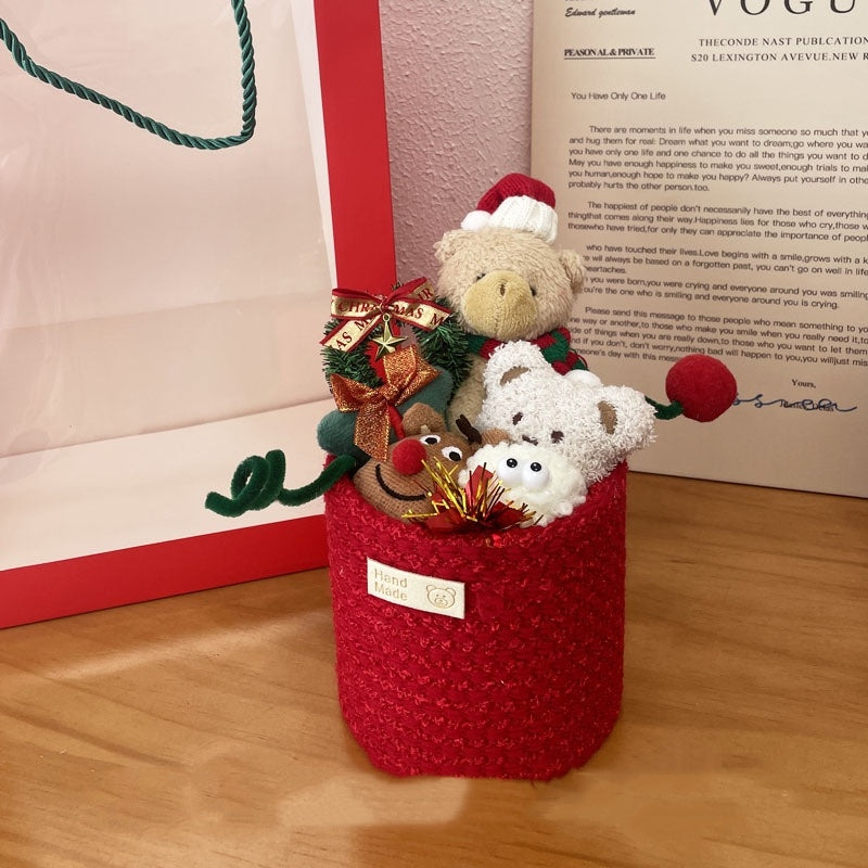 Christmas Cartoon Doll Bouquet